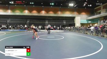 100 lbs Round Of 16 - Jade Johnson, Toppenish vs Piper Eller, Corner Canyon