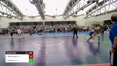 147-H lbs Round Of 128 - Leo Mastroberti, West Islip vs Ethan Pacheco, Hopatcong