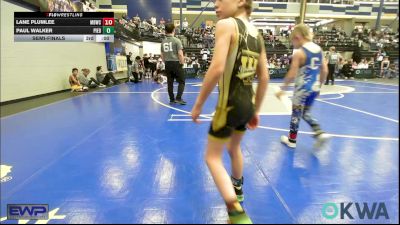 58 lbs Semifinal - Tyde Begley, Choctaw Ironman Youth Wrestling vs Treble Castor, Woodward Youth Wrestling