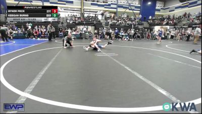 73 lbs Consi Of 4 - Ryker Peck, Standfast vs Keegan Burns, Grover Rains Wrestling Club