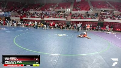 165 lbs 3rd Wb (16 Team) - Kapalikapu Kalili, Leander Glenn vs Naomi Miles, Amarillo Tascosa