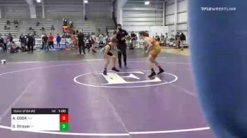 132 lbs Consolation - AYDAN COOK, MO vs Dillon Strayer, KY