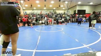 120 lbs Round Of 16 - Jazzy Johnson, Kiefer High School vs Jenifer Lopez, East Central HS