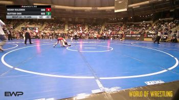 73 lbs Round Of 64 - Noah Kalebek, Cordoba Trained vs Sutter Oss, Husky Wrestling Club