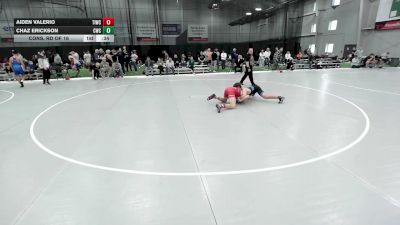 150 lbs Cons. Rd Of 16 - Aiden Valerio, Team Idaho Wrestling Club vs Chaz Erickson, Cornerstone Wrestling Club