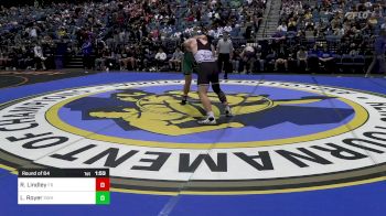 215 lbs Round Of 64 - Ridge Lindley, Fremont vs Lynkin Royer, Sweet Home