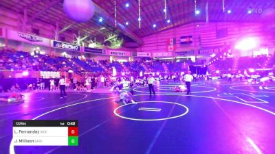 132 lbs 5th Place - Leonides Fernandez, Independent vs Jet Millison, Basehor Bobcats Wrestling