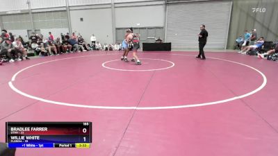 165 lbs Round 1 (8 Team) - Bradlee Farrer, Utah vs Willie White, Florida