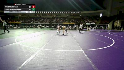 125 lbs Consi Of 32 #2 - Ivan Villescas, Washington State vs Bryson Gresham, East Carolina
