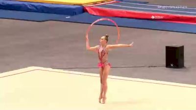 Daria Merkulova - Hoop, DeVeau's - 2021 USA Gymnastics Championships