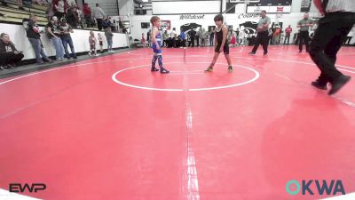 60 lbs Round Of 16 - Gunner Fixin, Hulbert vs Ezra Fisher, Tiger Trained Wrestling