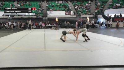 6A 138 lbs Semifinal - Matthew Raines, Athens vs Isaac Jones, Gardendale Hs