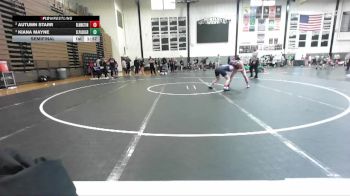115 lbs Semifinal - Kiana Mayne, El Paso (E.P.-Gridley) vs Autumn Starr, Bloomington (H.S.)