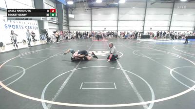 120 lbs Round Of 32 - Gable Hargrove, GA vs Becket Geary, MD