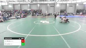 152 lbs Consi Of 8 #2 - Liam Byrne, Danbury vs Colin Loria, Xavier