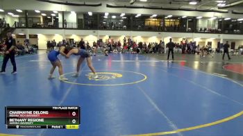 130 lbs 7th Place Match - Bethany Regione, Aurora University vs Charmayne Delong, Indiana Tech University