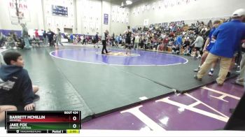 175 lbs Champ. Round 3 - Barrett McMillin, Houston vs Jake Fox, Bradley Central