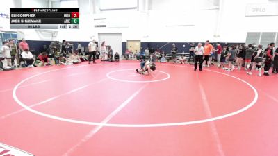 96 lbs Quarterfinal - Eli Compher, Front Royal WC-MS vs Jade Shuemake, Arsenal WV-MS