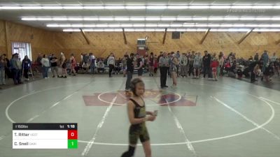 I 150 lbs Quarterfinal - Tyler Ritter, Vestal vs Christian Snell, Darien