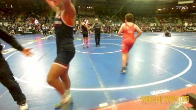 130 lbs Consi Of 16 #2 - Trevden Olstad, MWC Wrestling Academy vs Michael Castillo, Randall Youth Wrestling Club