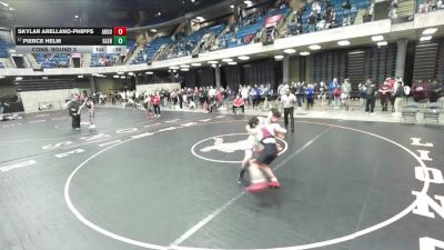 150 lbs Cons. Round 3 - Pierce Helm, Glenwood vs Skylar Arellano-Phipps, Argo
