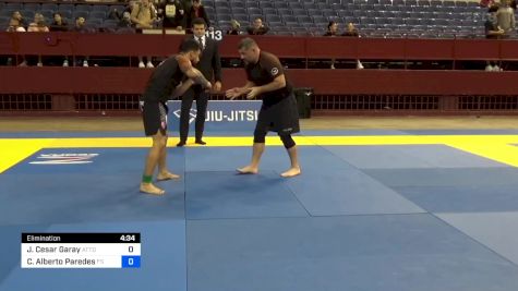 Julio Cesar Garay vs Carlos Alberto Paredes 2024 Pan IBJJF Jiu-Jitsu No-Gi Championship