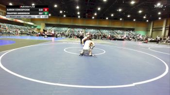 165 lbs Round Of 32 - Aaron Concepcion, Clackamas vs Trapper Anderson, Unattached