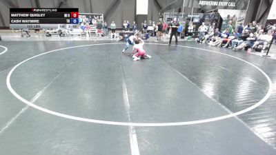 120 lbs Matthew Quigley, Michigan Blue vs Cash Waymire, Tennessee