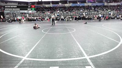 43 lbs Round Of 16 - Jacob Hefner, ATT Mocco Wrestling vs Stetson Beavers, Moodys WC