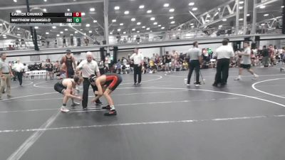 120 lbs Round 3 (6 Team) - Carter Chunko, Grit Mat Club Blue vs Matthew Deangelo, Freakztyle Wrecking Crew