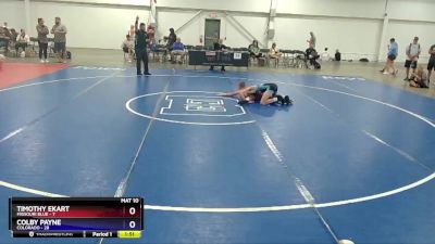 114 lbs Placement Matches (16 Team) - Timothy Ekart, Missouri Blue vs Colby Payne, Colorado