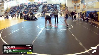 138 Blue Round 4 - Colt Sanders, Wakulla Hs vs Kingston Moquin, Fletcher Senior