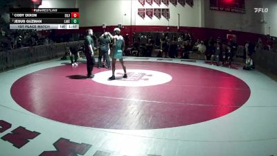 165 lbs 1st Place Match - Cody Dixon, Silverado vs Jesus Guzman, Lakeside