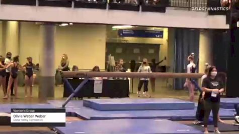 Olivia Weber Weber - Women's Group, Cedar Valley Gymnastics - 2021 Women's Xcel Region 4 Championships
