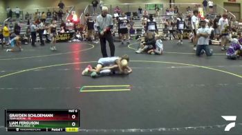 56 lbs Round 3 (6 Team) - Grayden Schloemann, Team Gotcha vs Liam Ferguson, Mi Pitbulls Gold