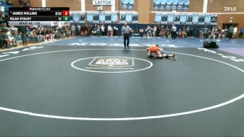 132 lbs Champ. Round 2 - James Rollins, Mountain Crest vs Silas Staley, Corner Canyon