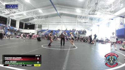 76 lbs Placement (4 Team) - Foster Baldwin, Potentially Dangerous vs Jack Seago, OpenMats Wrestling Club