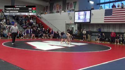 140 lbs Champ. Round 2 - Aly Erickson, Vinton-Shellsburg vs Londyn Alanis, Colfax-Mingo