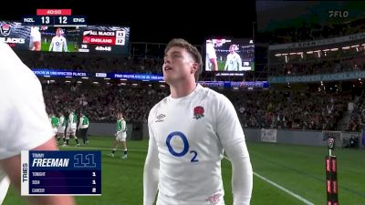 Tommy Freeman Try vs All Blacks | New Zealand vs England 2024