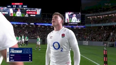 Tommy Freeman Try vs All Blacks | New Zealand vs England 2024