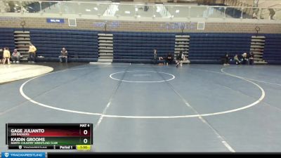85 lbs Round 2 - Gage Julianto, 208 Badgers vs Kaidin Grooms, North Country Wrestling Club