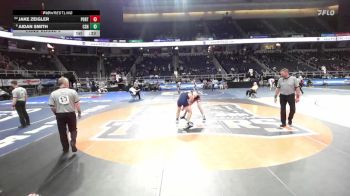 II-170 lbs Cons. Round 3 - Aidan Smith, Cold Spring Harbor vs Jake Zeigler, Portville