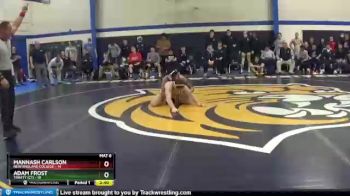 174 lbs Quarters & Wb (16 Team) - Adam Frost, Trinity (CT) vs Mannash Carlson, New England College