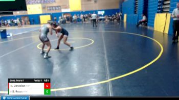 130lbs Cons. Round 1 - Geselle Razo, Grandview (Girls) vs Nathalie Gonzalez, Kennedy Catholic (Girls)