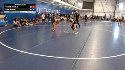 138 lbs Cons. Round 3 - Lanie Cecala, Augustana (IL) vs Bri Bynum, Augustana (IL)