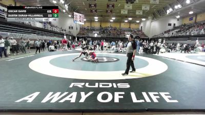 138 lbs Consi Of 32 #2 - Oscar Davis, Archbishop Curley vs Dustin Duran-villarreal, Cornerstone Christian School
