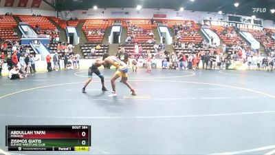 152 lbs Cons. Round 1 - Abdullah Yafai, Fordson vs Zisimos Giatis, Elevate Wrestling Club