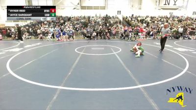 65 lbs Cons. Semi - Ryker Reid, Malone Youth Wrestling Club vs Jayce Sargeant, Long Beach Gladiators Wrestling