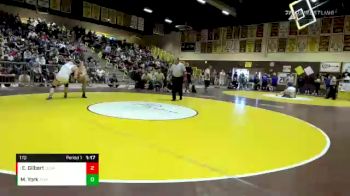 170 lbs 1st Place Match - Evan Gilbert, Calvary Chapel (Santa Ana) vs Matt York, Temecula Valley