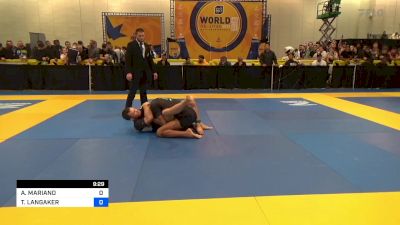 ALEHANDER MARIANO vs TOMMY LANGAKER 2023 World IBJJF Jiu-Jitsu No-Gi Championship